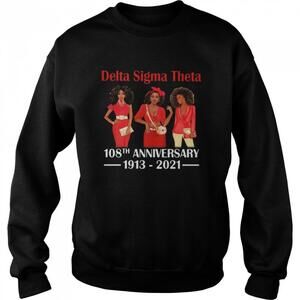 Delta Sigma Theta 108Th Anniversary 1913  Wear Clothes Red Sweatshirt